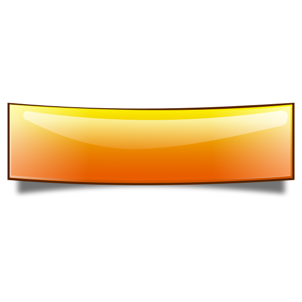 SVG Glossy bended banner vector illustration