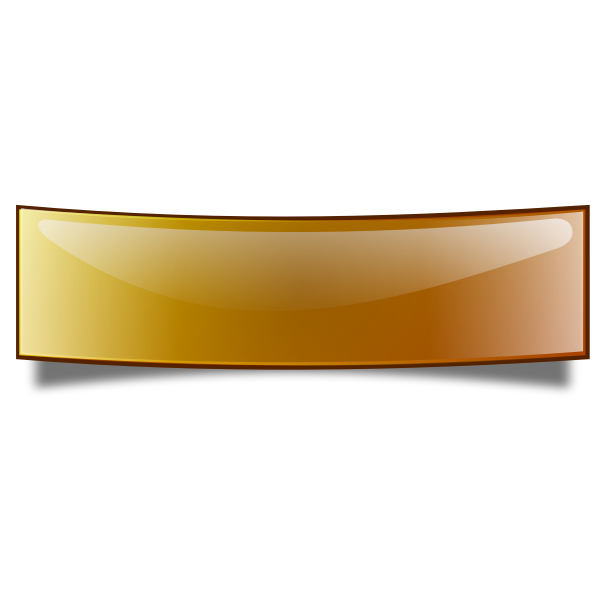 SVG Glossy bended banner vector image