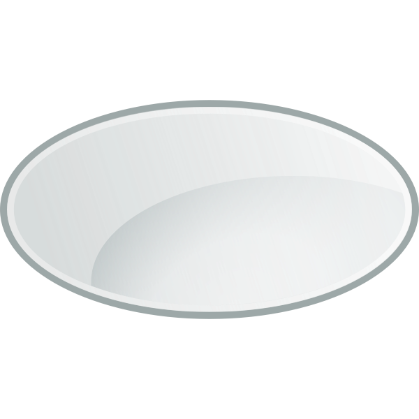 SVG Glossy ellipse vector drawing