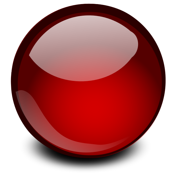 SVG Glossy orb vector clip art