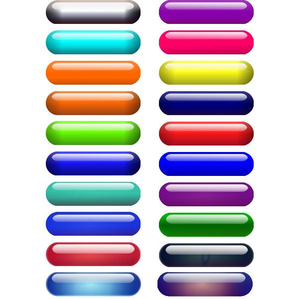 SVG Glossy pills vector illustration