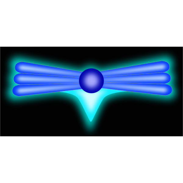 SVG Glowing symbol