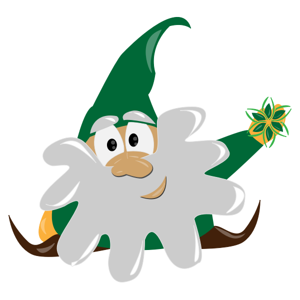 SVG Gnome drawing