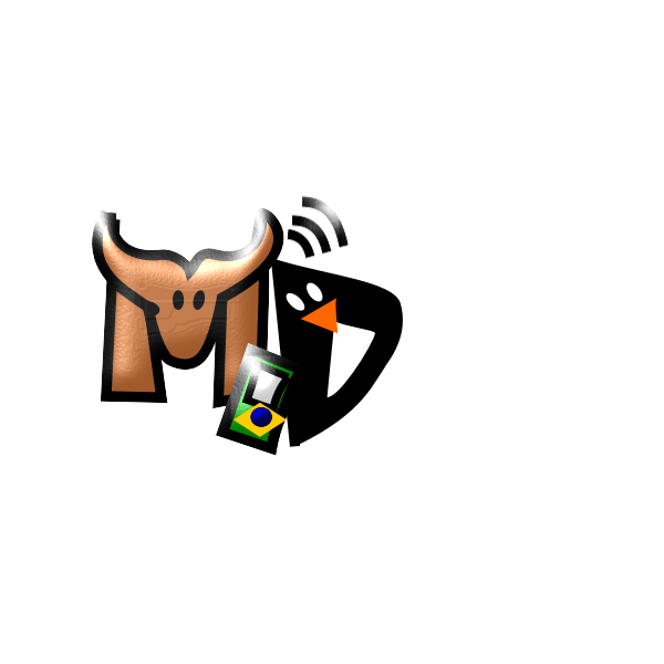SVG Gnu and tux logo