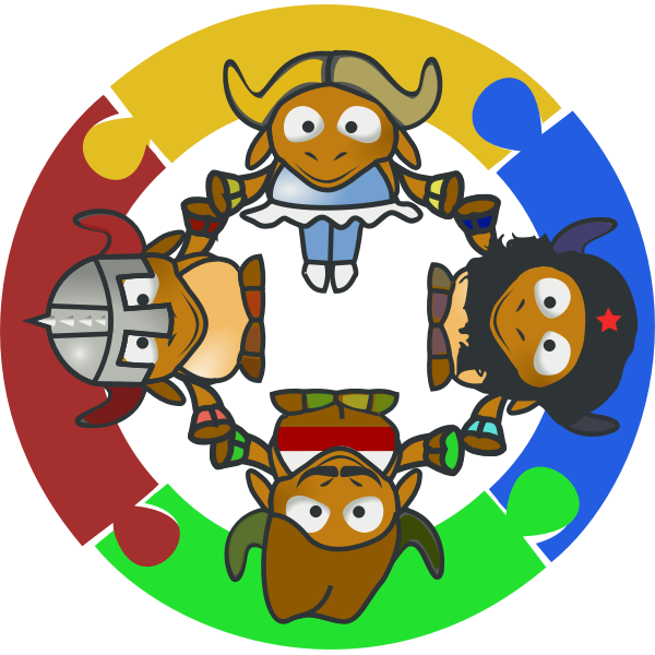 SVG GNU Circle MKIII