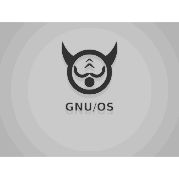 SVG Gnu logo