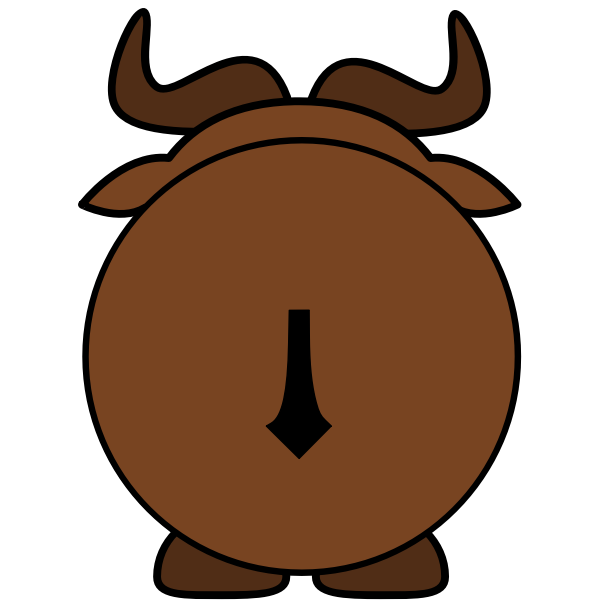 SVG Gnu039s back