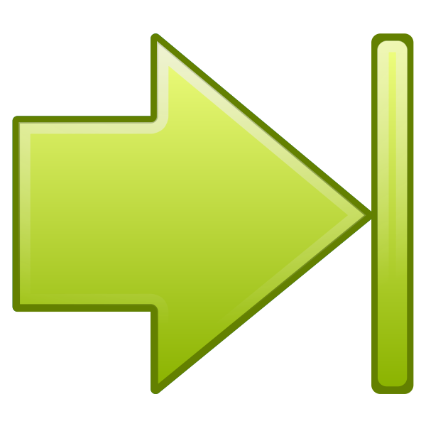 SVG Go left symbol