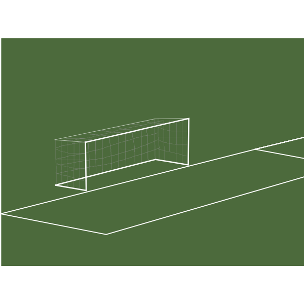 SVG Goal box vector clip art