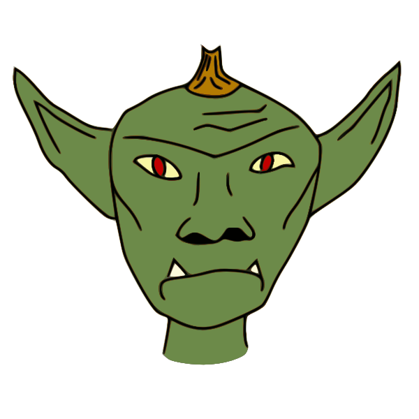 SVG Goblin monster