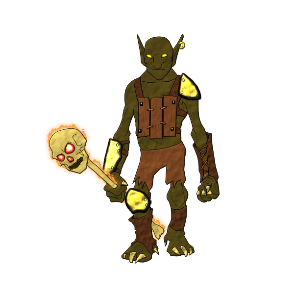 SVG Goblin Shaman
