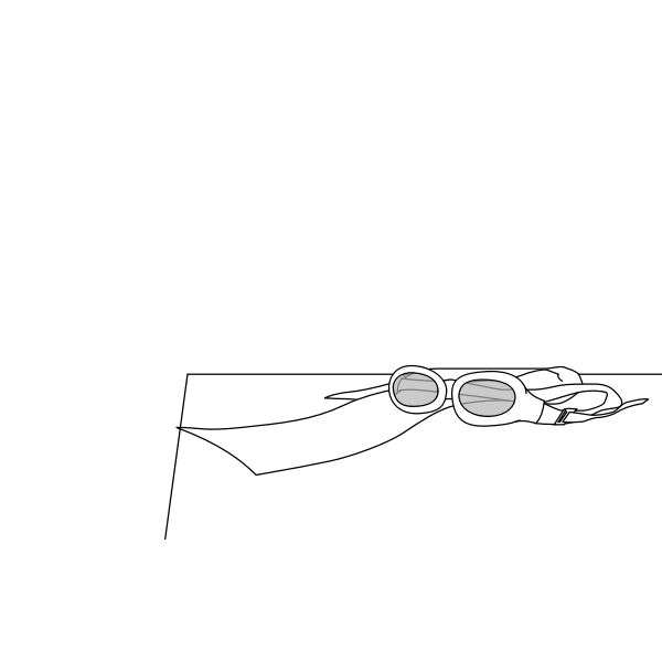 SVG Goggles and scarf