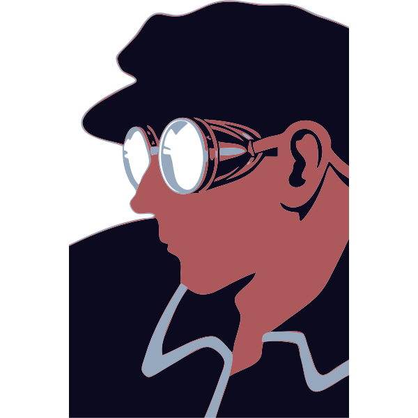 SVG Goggles Guy