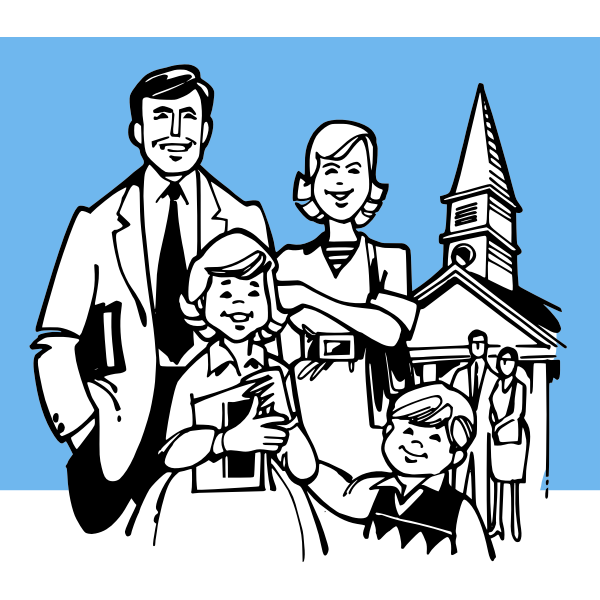 SVG Going to Church