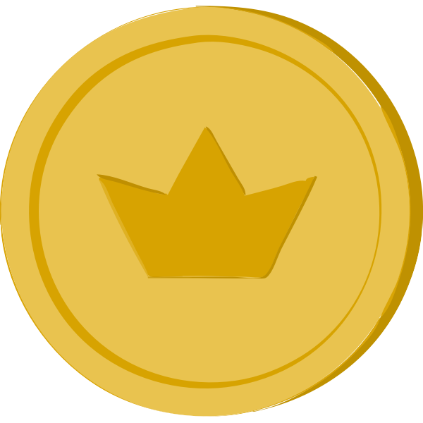 SVG Gold coin