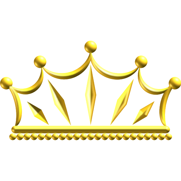 SVG Gold Crown