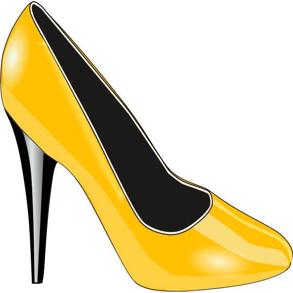 SVG Gold shoe