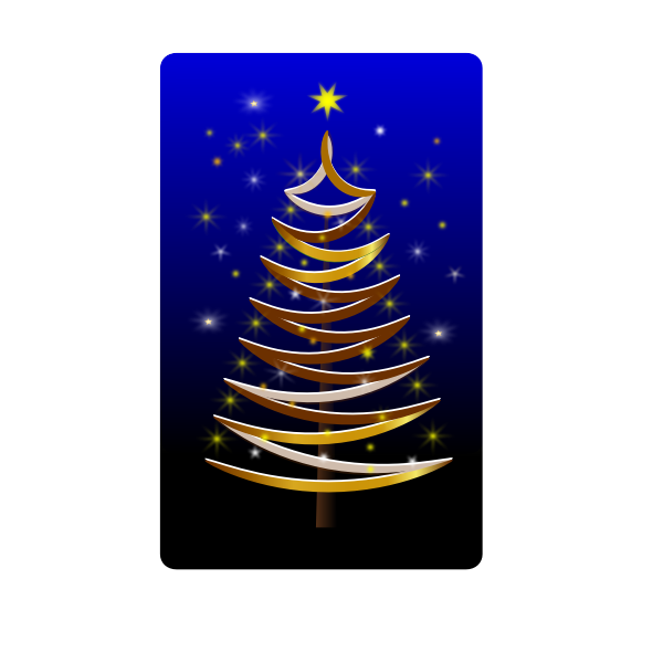 SVG Gold tree image