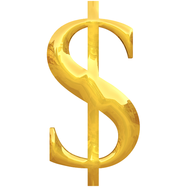 SVG Gold typography 
