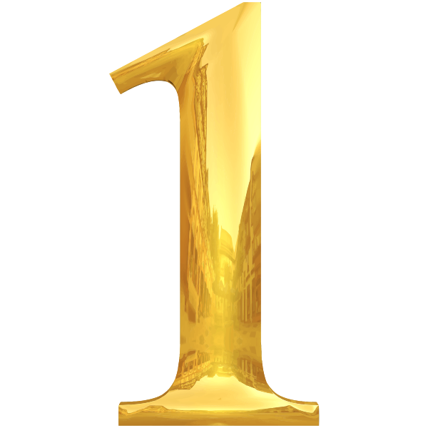 SVG Gold typography 1