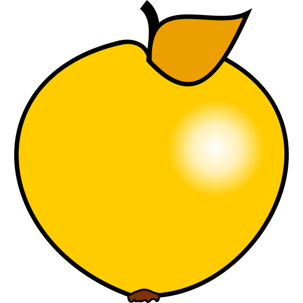 SVG Golden apple
