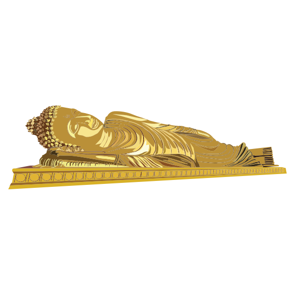 SVG Golden Buddha