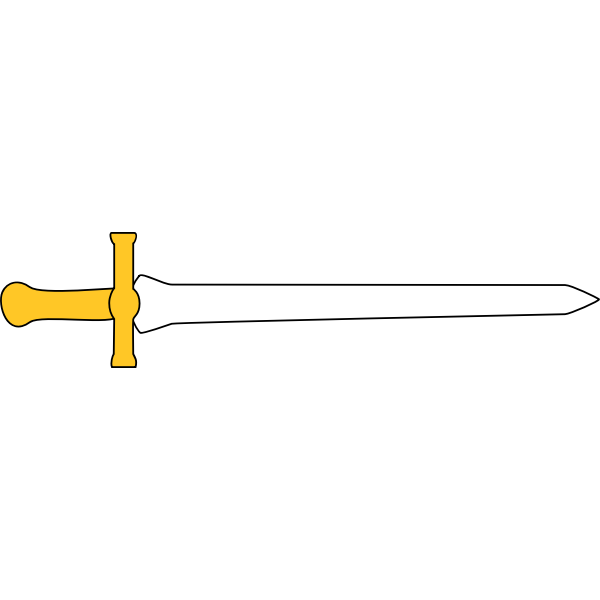 SVG Golden dagger