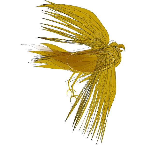 SVG Golden eagle symbol