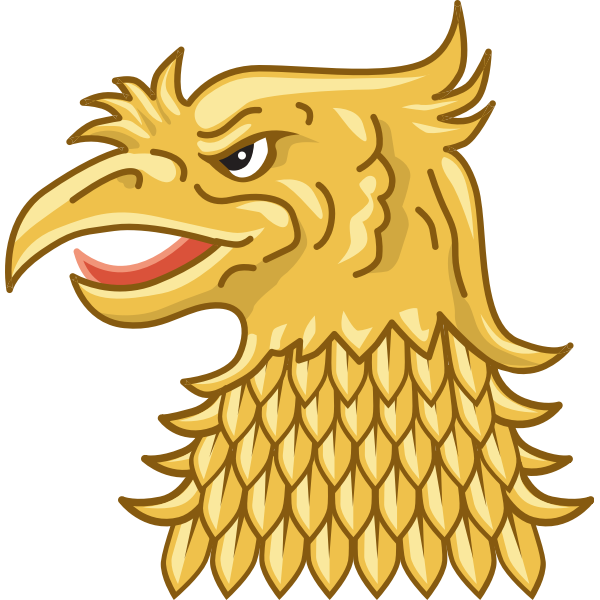 SVG Golden eagle039s head