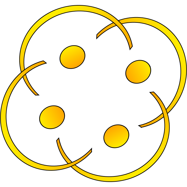 SVG golden hug