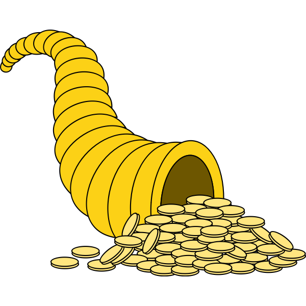 SVG Golden pennies