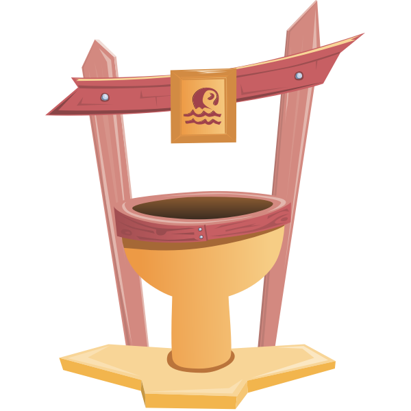 SVG Golden shrine