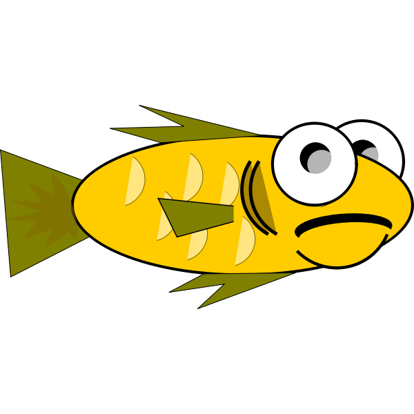SVG goldfish