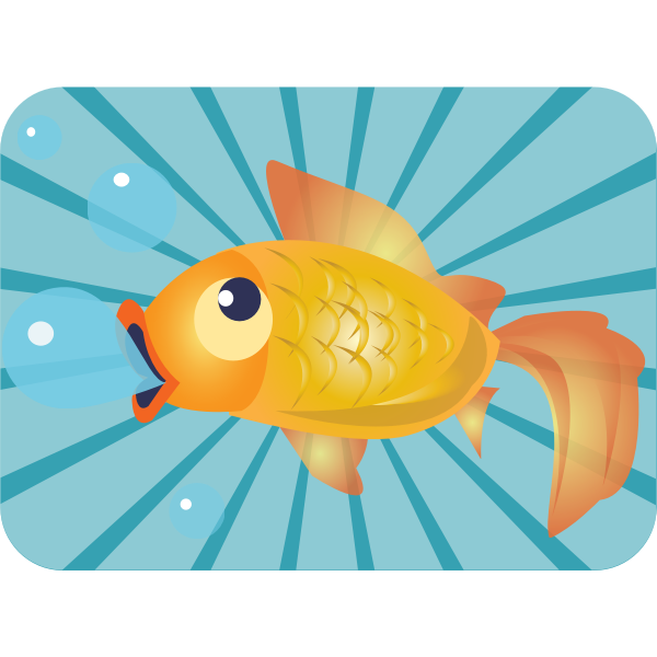 SVG Goldfish