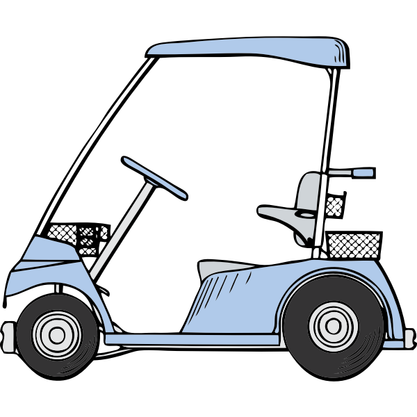 SVG golf cart
