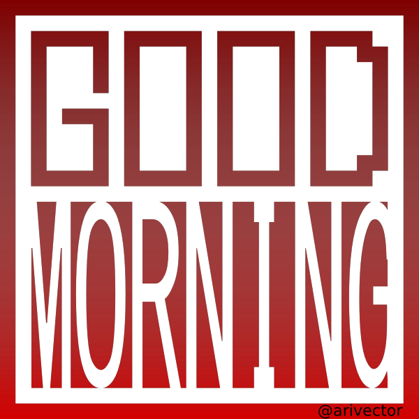 SVG GoodMorning