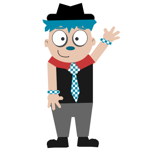 SVG Goofy guy