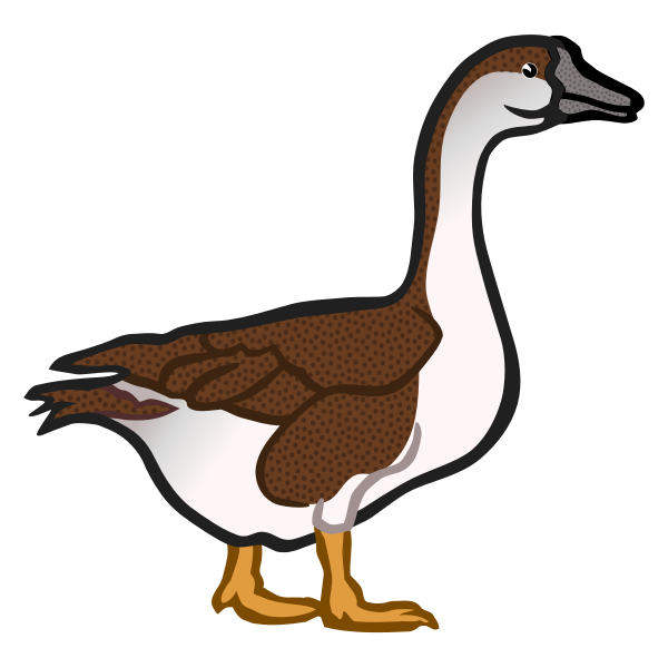 SVG Goose clip art
