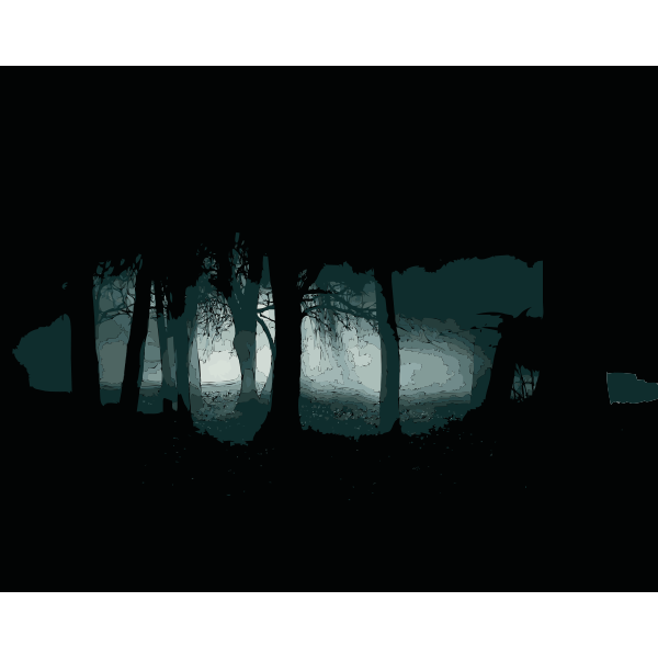 SVG Gothic Forest