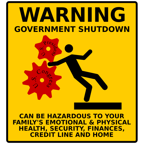 SVG Government shutdown