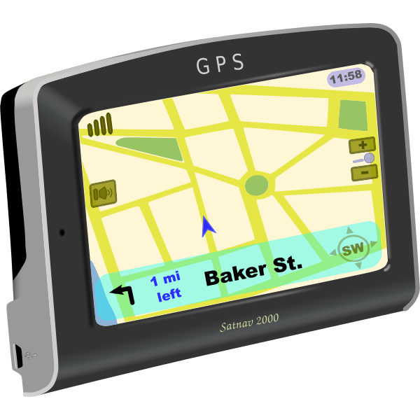 SVG GPS on