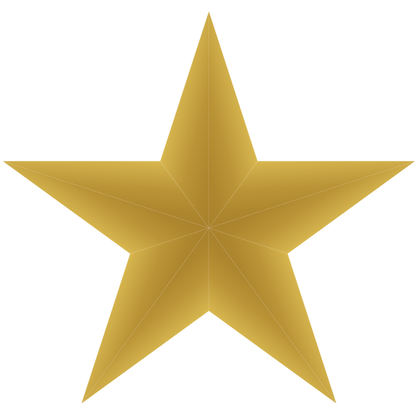 SVG Gradient star