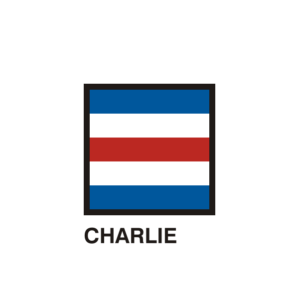 SVG Gran Pavese flags Charlie flag