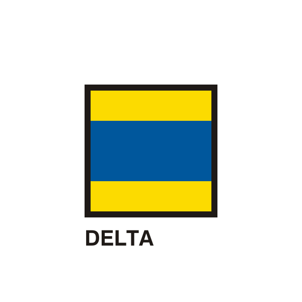 SVG Gran Pavese flags Delta flag