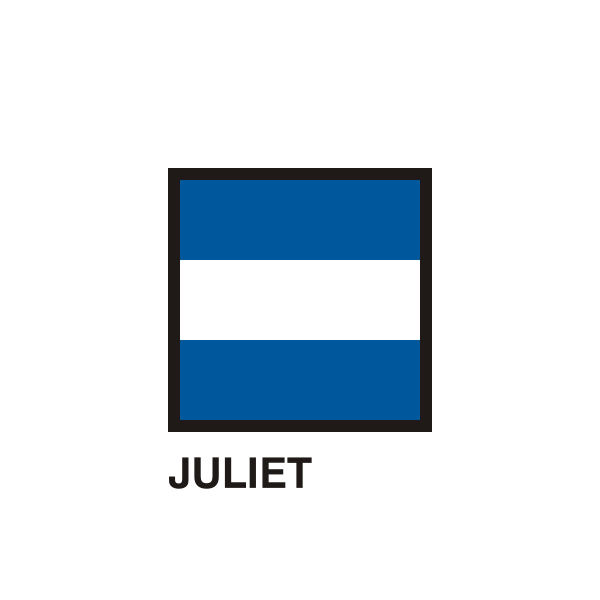 SVG Gran Pavese flags Juliet flag