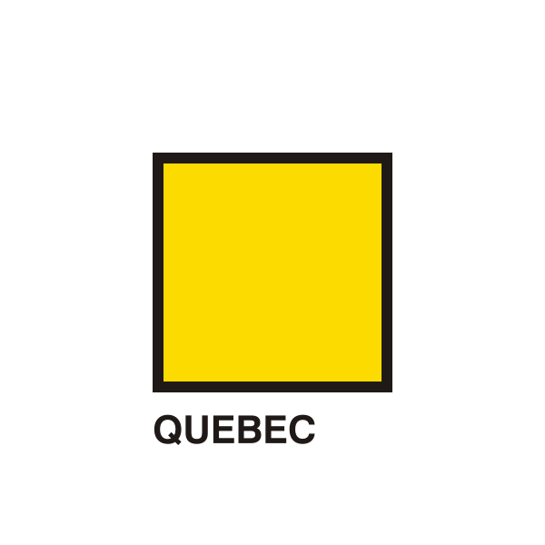 SVG Gran Pavese flags Quebec flag