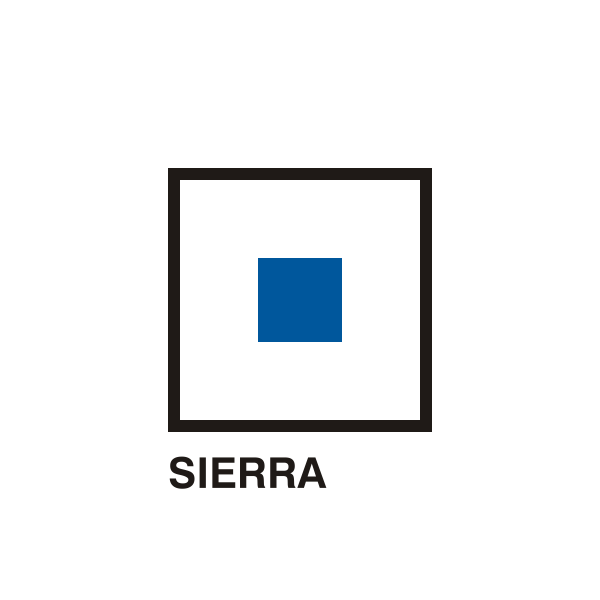 SVG Gran Pavese flags Sierra flag