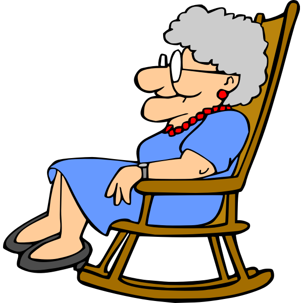 SVG Grandma resting