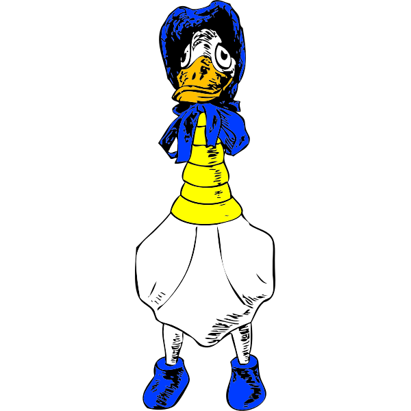 SVG granny goose