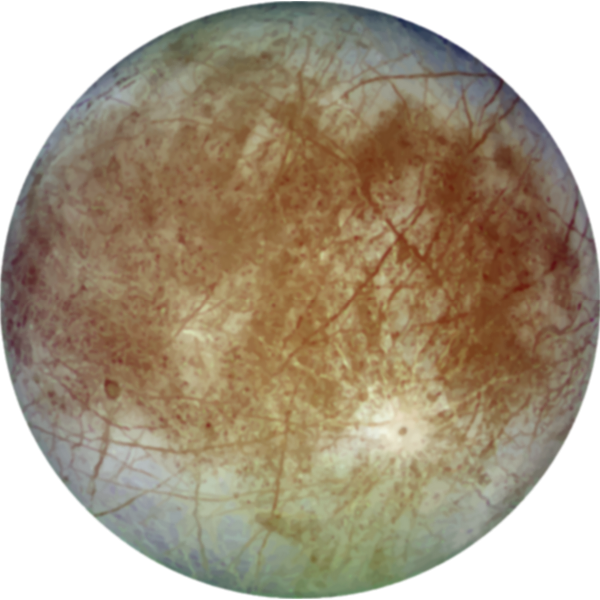 SVG Graphics of Jupiter039s satellite Europa